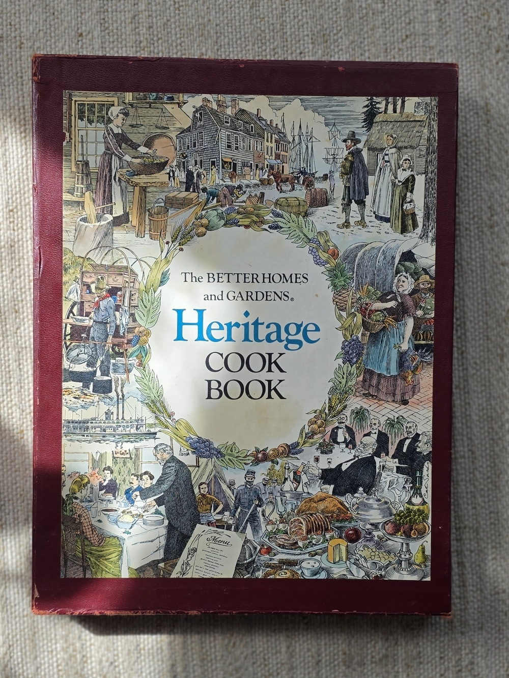 Heritage Cook Book by‎ Better Homes and Gardens - Burgundy Cover - Picture 2 of 10
